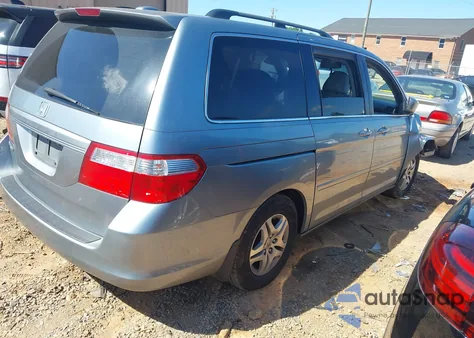 2007 Honda Odyssey Ex-L z USA, uszkodzony, nr VIN 5FNRL38707B072295